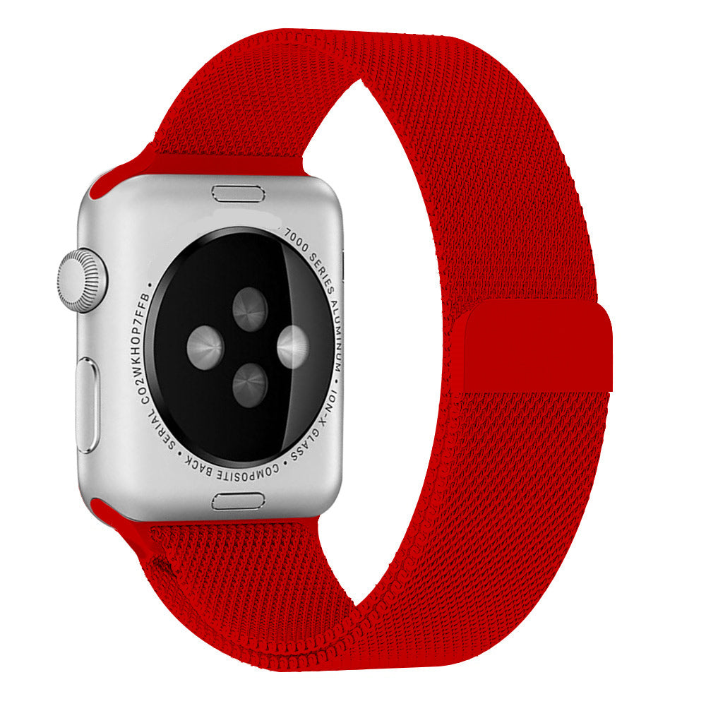JLT Magnetic Milanese Stainless Steel Watch Band Wrist Strap for Apple Watch Series 9 8 7 6 SE (2023) SE(2022) 40mm 3 2 1 38mm JLT Magnetic Milanese Stainless Steel Watch Band Wrist Strap for Apple Watch Series 9 8 7 6 SE (2023) SE(2022) 40mm 3 2 1 38mm